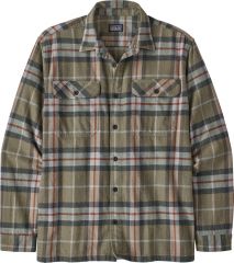 M's Long Sleeve Organic Cotton Midweight Fjord Flannel Shirt