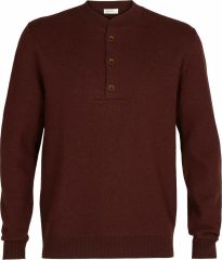 M Abbeyfield Half Button Sweater